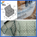 Bom preço Galvanizado e PVC Gabion Wire Mesh